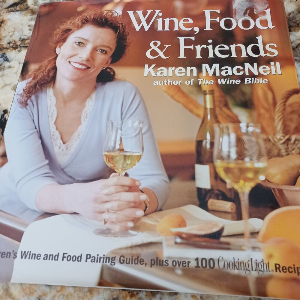 NWT WINE FOOD & FRIENDS COOKBOOK